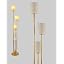 3 Fabric-Gold Shelf