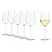 Stölzle Lausitz Weißweingläser Symphony 6er-Set 405 ml – Hochwertige Weingläser ideal für Weißwein – Eleganter Weißweinkelch aus Kristallglas – Spülmaschinen- & stoßfest, Made in Germany