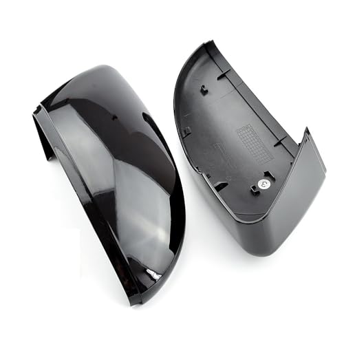 Coques de rétroviseurs noires anti-UV et résistantes pour Passat B7 et EOS