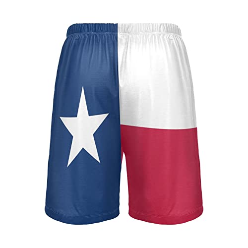 Texas Flag Patriotic USA Men's Pajama Pants Shorts Sleepwear Lounge Pajama Bottoms2
