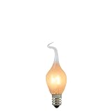 Bulbrite SF/6S6 Silicone Dipped 6W Chandelier Bulb, Candelabra Base