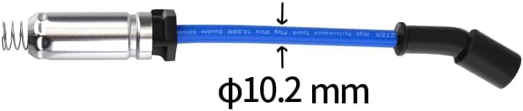 Miniatura 3 de Cable Master Cables de bujía de carreras de 0.402 in para Escalade Avalanche Camaro Colorado Corvette Express Impala Silverado Suburban Tahoe Canyon