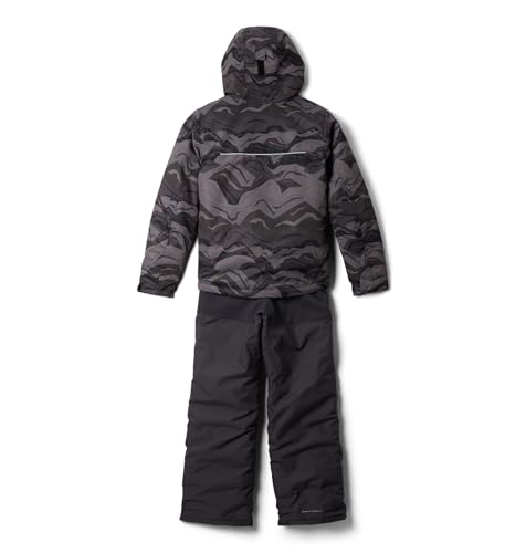 Columbia Buga Set, Conjunto de chaquetas y pantalones de esquí para Junior Unisex, Black Tectonic, Talla M - imagen 2