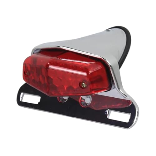 Feu arrière de freinage LED étanche pour look moto Cafe Racer épuré