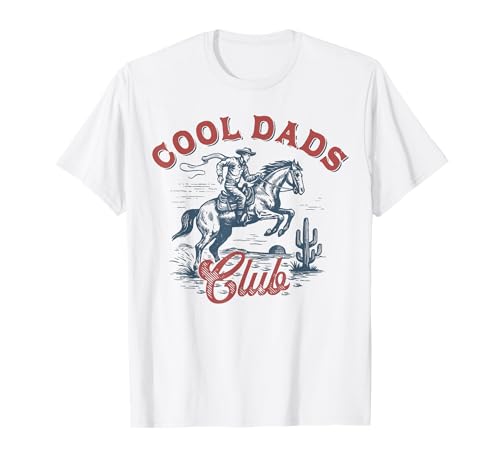 Camisa de papá para hombre, diseño de vaquero Camiseta