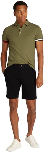 Tommy Hilfiger Pantaloncini Uomo Brooklyn Short 1985 Corti, Nero (Black), 30W - 6