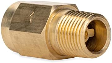 Water Heater Backdraft Preventer: Are You Missing This Essential Upgrade? 5 Camco RV Water Heater Backflow Preventer | Features a Heavy-Duty Brass with a Stainless Spring Construction and a 1/2-Inch Male x Female NPT (23303)