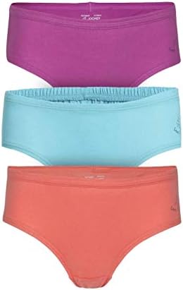 Jockey Girls' Regular Fit Plain Panty SG01 , Assorted
