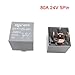 Waterproof Heavy Duty Relay 4/5Pin DC 24V 12V 80A Headlamp Automotive Car Relay(C)