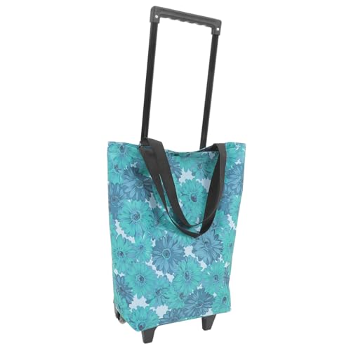 Caddie portable à roulettes Mikikit le cabas spacieux idéal pour le marché