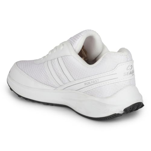 Image of SEAGA Sports Men Running Sports Shoes | Super Soft Breathable Casual Sneakers for Men | Anti-Skid Sole | Cushioned Insole | Lightweight Shoes Pack of 1