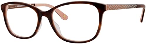 Liz Claiborne 647 lunettes Havana Peach parfaites pour un style élégant au bureau
