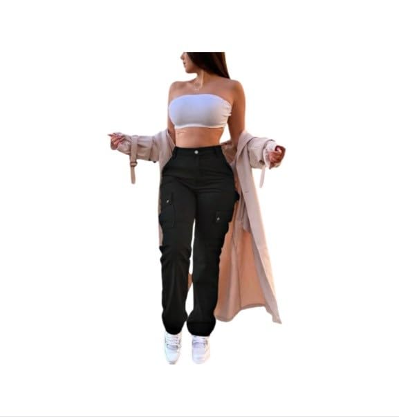 Versatile Multi-Pocket Cargo Pants for Women - Comfortable Wear