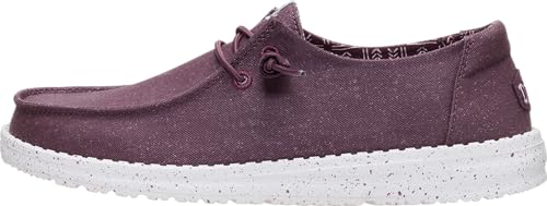 Image of HEYDUDE Women's Wendy Stretch Canvas Slip On Shoes | Easy On Loafer