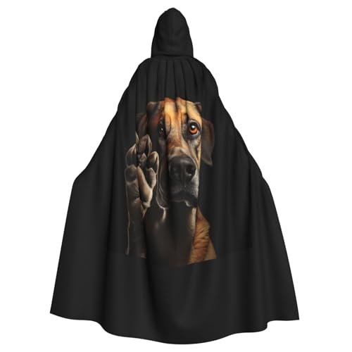GUOLGP Disfraz de perro con capucha para adultos y niños, para fiestas de cosplay y festivales
