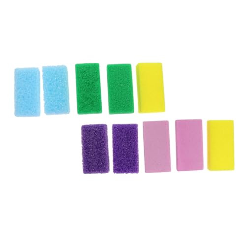 Didiseaon Tools Set 15pcs Pu Stones for Dead Skin Removal Remover Exfoliate Stone Foot Files Portable Durable