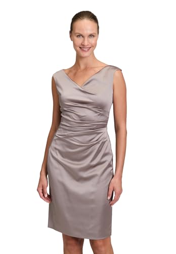 Vera Mont Damen 0058/4822 Kleid, Braun, 38 EU
