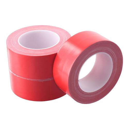 Image of 3 Pack 2 x 35 Yards Duct Tape Premium,Pink Cloth-Based Single-Sided Tape,Handmade Tape,Easy Tear Free Strong Adhesive for DIY Art Packaging Office School Home