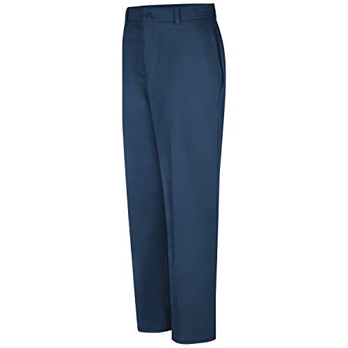 Red Kap Men's Wrinkle-Resistant Cotton Work Pant, Navy, 32x34 by Red Kap - Used condition - US$9.50
