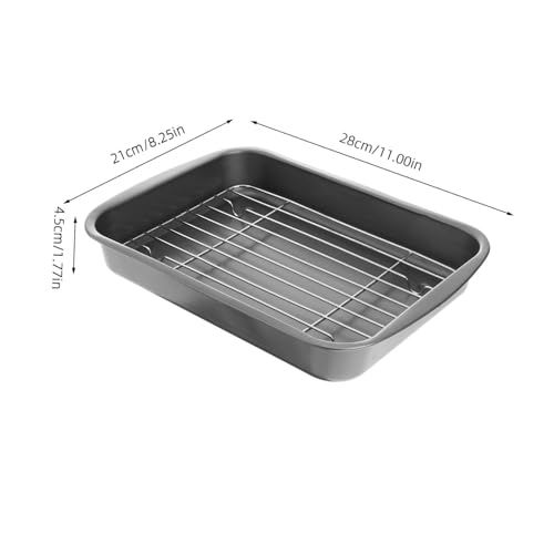 Plat de cuisson en acier inoxydable antiadhésif polyvalent multi-cuissons - 3