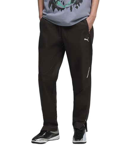 PUMA Pantalon de survêtement PUMATECH Homme en coton noir pour le sport