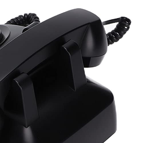 Vintage-Telephone-Solemn-Classic-European-Retro-Landline-Old-Fashioned-for-FamiliesBlack