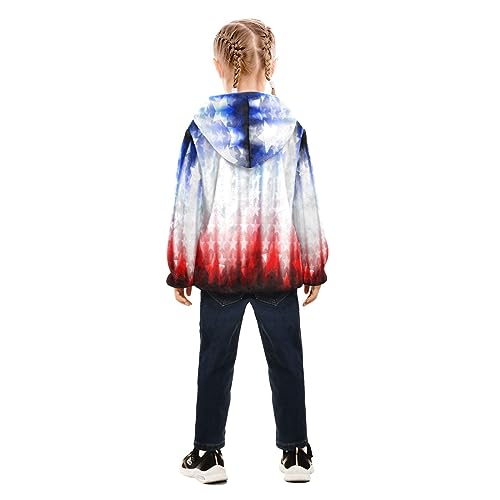 Independence Day USA Toddler Jackets Boys Winter Outerwear Kids 3T-10T4
