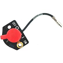 On/Off Engine Stop Switch Assembly Compatible with Robin Subaru EX17 EX27 EX30 EX35 EX40 EY15 EY20 EY28 EY35 EY40 EH36 EH41 Motor Engine Replaces OEM Parts X66-00005-20