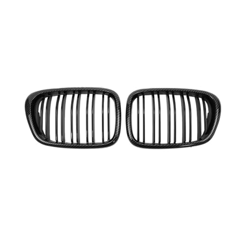 Calandre pour E39 avec grille à double lamelle noire pour rénovation pare-chocs Série 5