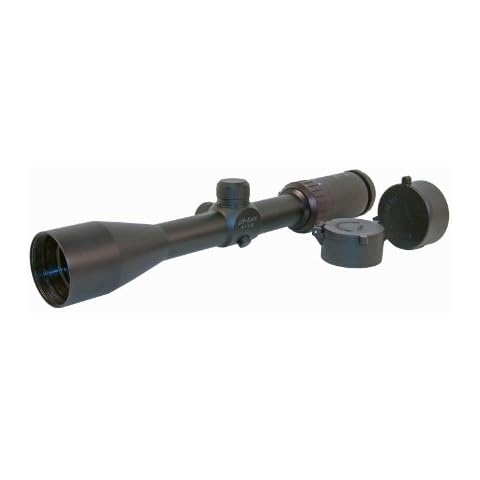 Hi-Lux Optics Toby Bridges Series 3-9x40mm Muzzleloader Riflescope with Special TB-ML Reticle, Matte Black Cover