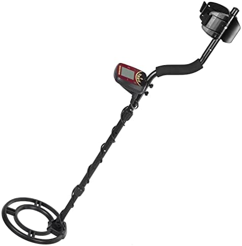 Maclean MCE996 Trapper wykrywacz metalu z wodoszczelną cewką wyszukiwania 240 mm i wyświetlaczem LCD, tryb DISC, urządzenie do wyszukiwania metalu, pinpoint, bezprzewodowe, zasilanie bateryjne (wykrywacz metalu)