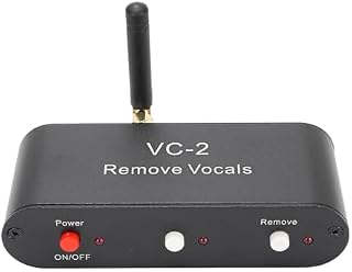 Zunate Portable Karaoke Vocal Remover, Bluetooth Real Time Vocal Removal Device, Home Speaker Accessories with 3.5mm Audio Jack Adapter for Stereo Vocal, Adjustable Levels