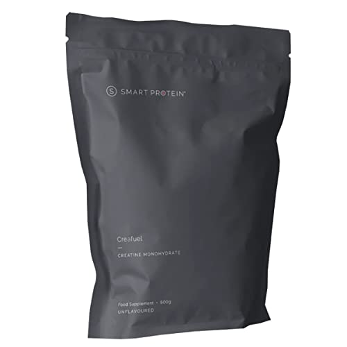 Smart Protein Creafuel Creatine Monohydrate Powder Unflavored 500g - 5g per Serving (5000mg) - 100 Servings - Micronized Creatine for Women or Men - Creatine Pre Workout or Post Workout