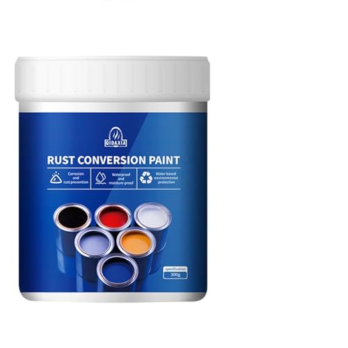 Rust Converter Paint,Rust Metal Paint,Weatherproof Rust Converter Paint for Metal,Water-based Rust-proof Metal Paint Effective Rust Conversion Paint 500g
