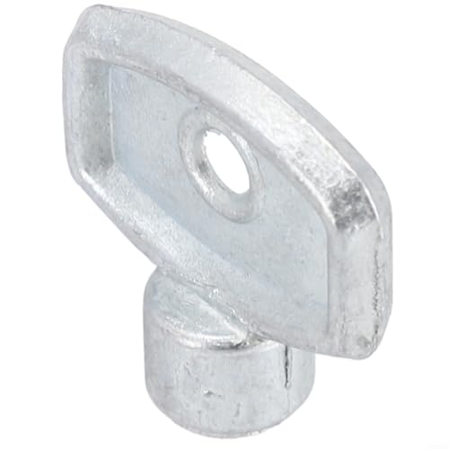 ReachMall Set di 8 chiavi di sfiato per radiatori in zinco, progettate per disturbi del rumore efficaci