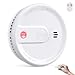 X-Sense Rauchmelder mit 10-Jahres-Batterie, Zertifiziert nach EN 14604, Brandmelder mit Magnethalterung, Standby ohne LED-Blinksignal, Test-/Stummschaltungstaste, ultraschlank, XS0G-SN, 1 Stück