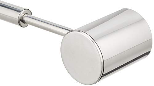 GRÄWE Vleeshamer van roestvrij staal, dubbelzijdig, vleesklopper met twee bewerkingsvlakken incl. glad en genoppterr oppervlak, 28 cm - Image 5