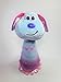 Shaun the Sheep Aurora, 61241, Lu-La, 22,9 cm, Peluche Bleue, Violet