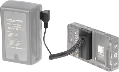 Batería F550 dummy D-Tap Hersmay para monitores y cámaras BMCC 6