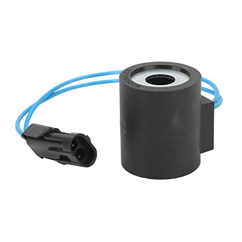 Bobina elétrica solenoide, bobina solenoide elétrica AT163482, 2 pinos, adequado para retroescavadei
