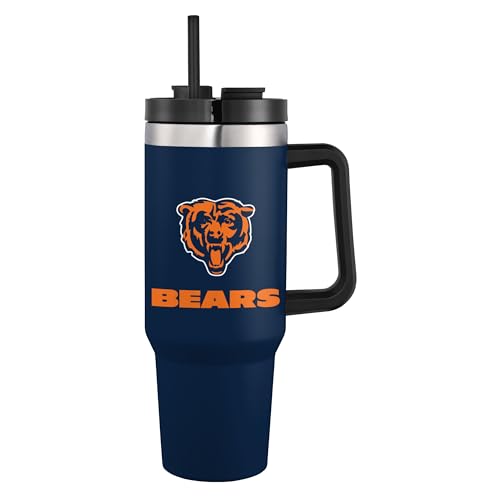 Image of FOCO NFL unisex-adult NFL Team Logo Insulated Travel Mug 40oz XL Tumbler
