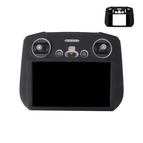 Para DJI FLIP Funda de Silicona para Control Remoto de Dron RC2/ RC Funda Protectora para Control Remoto Accesorios de Protección a Prueba de Caídas. (Negro)