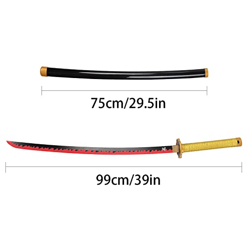 Image of SV Anime Demon Sword Katana 41 Inch Decorative Collectible Gift Cosplay Sword,Various Styles Available