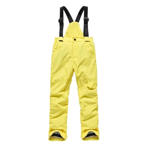 Generico Traje de esquí para niña de invierno con tirantes de nieve apertura con cremallera plumón con capucha pantalones térmicos conjunto de esquí Snowsuit modelos coloridos traje de nieve niña 6