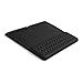 Buwico 2 in 1 Silicone Keyboard Wrist Rest Pad Wrist Support Keyboard Mat Wrist Rest Mouse Pad for Apple Magic Keyboard 2 (Black)