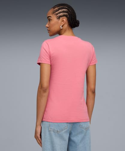 Image of Puma Women Cotton Letter Print Regular Fit Tees