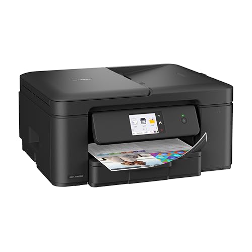 Brother DCPJ1460DW |Multifunzione inkjet a colori |Stampa fino a 16 ipm |Duplex in stampa |Touchscreen 6.8 cm |Cassetto 150 e ADF 20 fogli |WiFi e USB |Stamp e Scan mobile|Cartucce inbox da 200 pag