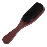 Anneome Spazzola Resistente Chioma Nero Cinghiale con Legno Setole in e di per Non Ondulata Ricci Si Deforma, per Acconciature Maschili