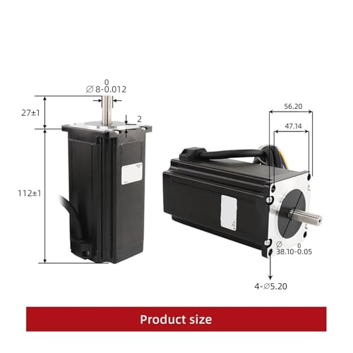 Moteur Pas à Pas NEMA23 haut rendement 300N.cm pour motorisation rigoureuse - 3