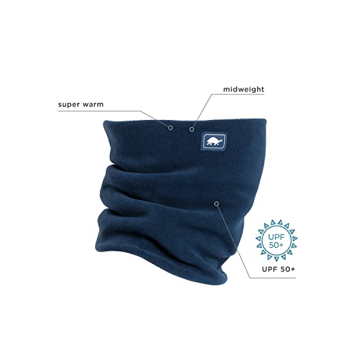 Turtle Fur Chelonia 150 Classic Fleece Double-Layer Neck Warmer, Navy #TOP2